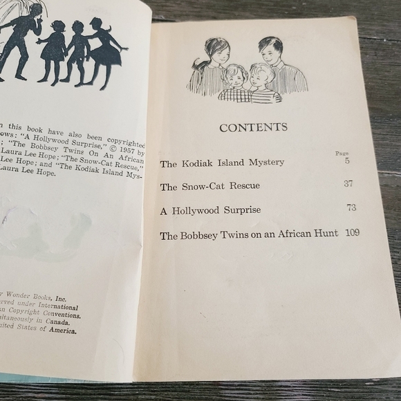 Vintage 1960s Bobbsey Twins Stories To Read Aloud Paperback Book - Picture 5 of 8